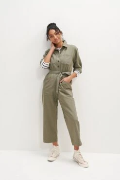 Oceane Femme FĂȘte Jumpsuit - Vetiver