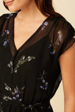 Marianna Chiffon Dress - Nahlia Floral -Deals Zesty Vex Store 01 0749R1 Marianna Chiffon Nahlia Floral 4