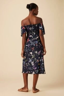 Dima Ecovero Midi Dress - Gemini Navy -Deals Zesty Vex Store 01 10167 Dima Gemini Navy 3