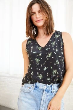Tori Silk Tank -Deals Zesty Vex Store 0211ToriBolinasFloral 6668 web
