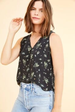 Tori Silk Tank -Deals Zesty Vex Store 0211ToriBolinasFloral 6682 web