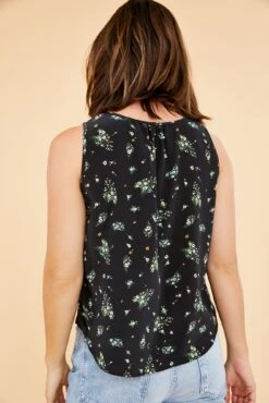 Tori Silk Tank -Deals Zesty Vex Store 0211ToriBolinasFloral 6734 web