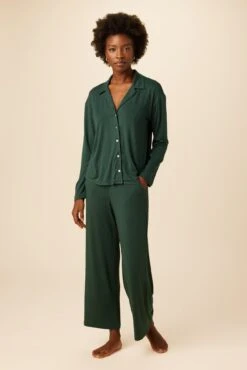 Phillipa Dream Knit Pajama Top - Darkest Spruce -Deals Zesty Vex Store 0235 Philipa Darkest Spruce1 4