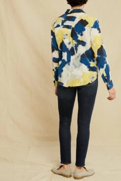 Bixby Washable Silk Blouse - Dusk -Deals Zesty Vex Store 0263 Bixby Dusk Print 5156 web 2d875974 1c81 4426 bdaa 9c1dc0ca037a