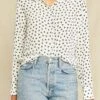 Bixby Washable Silk Blouse - Heart Ivory Navy Print -Deals Zesty Vex Store 0263 Bixby Heart Ivory Navy 1396 web edb312da 9008 40f9 b928 d1a661dc4fba