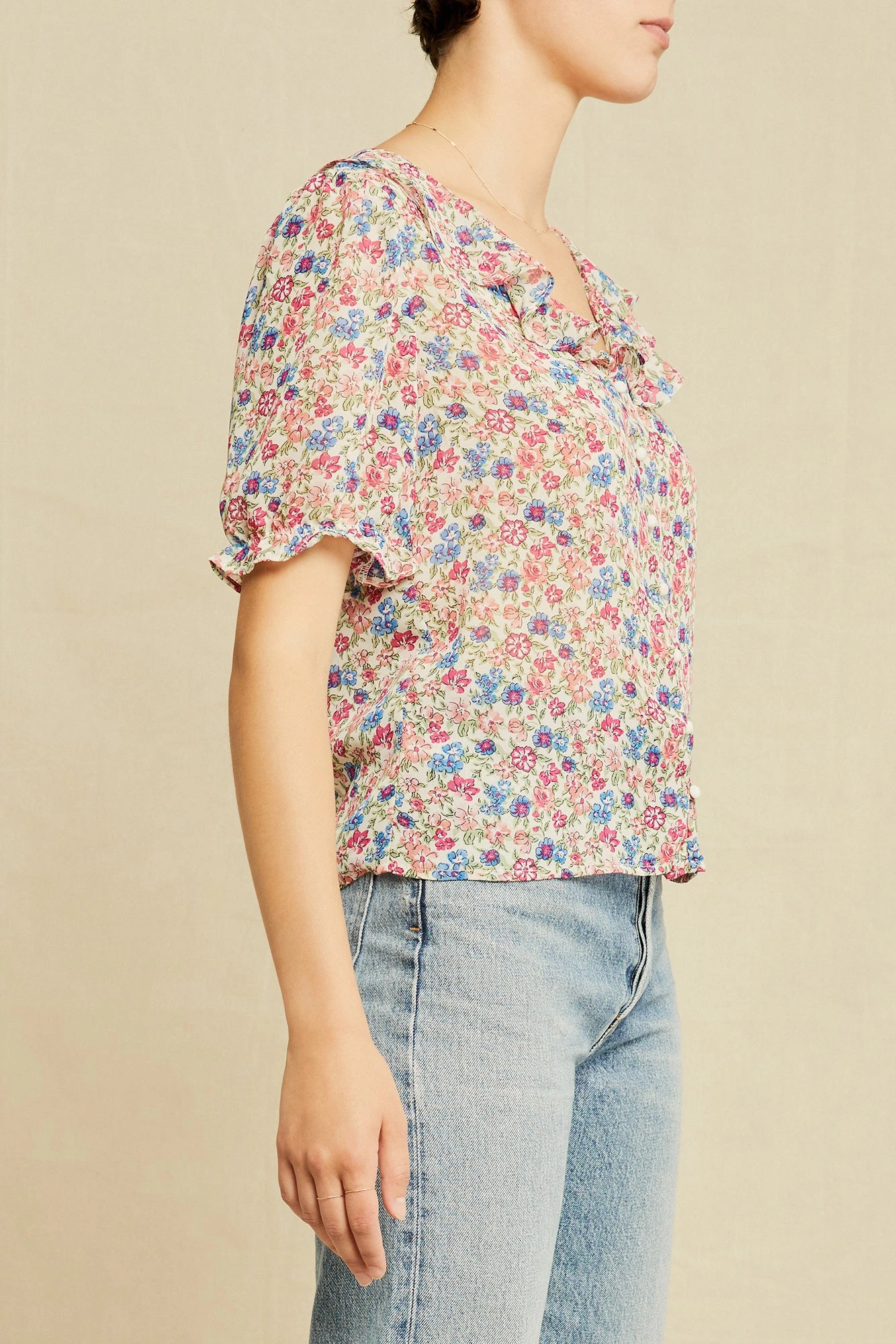 Vera Upcycled Blouse 4 Vera Upcycled Blouse - Image 2