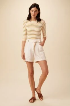 Milo Femme Fête Short - Salt -Deals Zesty Vex Store 0341 Milo Short Salt 5