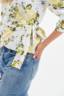 Linette Upcycled Cotton Blouse - Capri Floral -Deals Zesty Vex Store 0359 Linette Capri Floral 0620 web 9cb5764c 7219 42bd 962c 6876b9891380