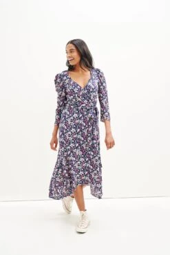 Mollie Wrap Dress -Deals Zesty Vex Store 0361 Mollie Zuma Print 2180 web