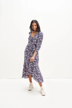 Mollie Wrap Dress -Deals Zesty Vex Store 0361 Mollie Zuma Print 2190 web