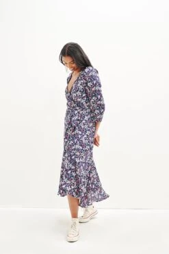 Mollie Wrap Dress -Deals Zesty Vex Store 0361 Mollie Zuma Print 2202 web