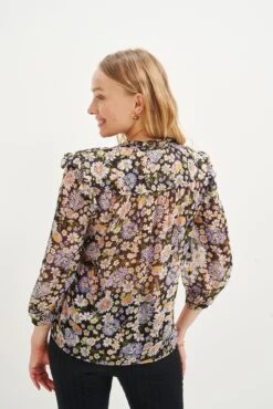 Camila Nouveau Silk Blouse - Midi Floral Lavender - ReAmour -Deals Zesty Vex Store 0394 Camila Lavender Midi Floral 1944 web ffe4f6be 8373 4a7c 92cd 7e2c0e450115