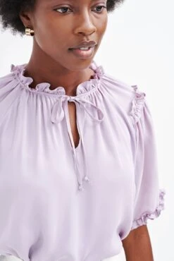 Zuri Cupro Blouse - Lilac -Deals Zesty Vex Store 0396 Zuri Lilac 1947 web 36a4ba0c 2358 40ee b293 daa178dcf797