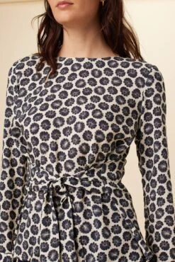 Jobeth Ecovero Blouse - Calico Navy -Deals Zesty Vex Store 0467 Jobeth Viscose Calico Navy 1434