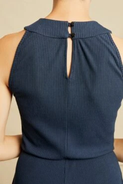 Maja Paris Rib Jumpsuit - Ocean -Deals Zesty Vex Store 0475 Maja Ocean 0909 web 4358668b 2ff4 4d18 940b 7ae38f261011