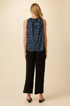 Floret Silken Modal Tank - Squared Up Black -Deals Zesty Vex Store 0503 Floret Squared Up Black 3