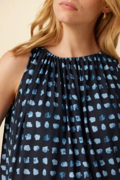 Floret Silken Modal Tank - Squared Up Black -Deals Zesty Vex Store 0503 Floret Squared Up Black 4