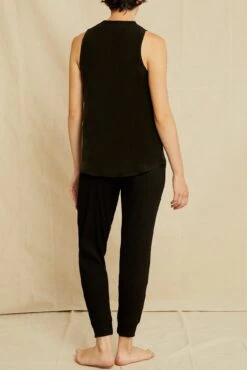 Pippen Mixed Cupro Tank - Black - ReAmour -Deals Zesty Vex Store 0510 Pippen Black 0207 Web 371a9adb a04b 47a4 84a5 0f19a0280144