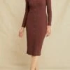 Soraya Paris Rib Dress - Mocha -Deals Zesty Vex Store 0530 Soraya Mocha 0336 web ffa42d7f 4293 498c 89e4 f46c6288ec8f