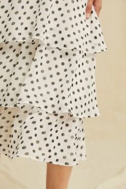 Naya Chiffon Dress -Deals Zesty Vex Store 0539 Naya Black Polka Dot 1636 web