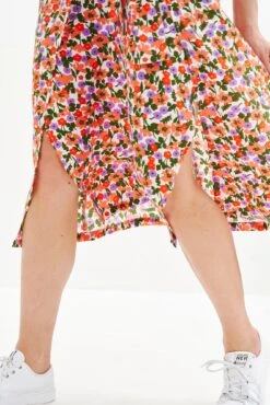 Cortney Washable Silk Dress -Deals Zesty Vex Store 0561 Cortney Seaside Floral 2890 web