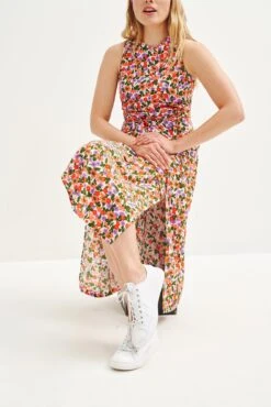 Cortney Washable Silk Dress -Deals Zesty Vex Store 0561 Cortney Seaside Floral 2896 web