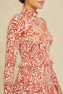 Sicily Reverie Knit Dress -Deals Zesty Vex Store 0601 Sicily Gatsby Print 5652 web