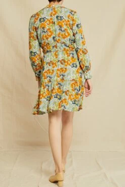 Olympia Ecovero Dress -Deals Zesty Vex Store 0605 Olympia Veranda Floral 0760 web