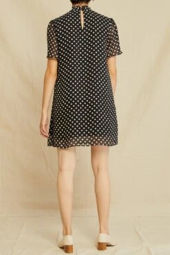 Corinne Chiffon Dress -Deals Zesty Vex Store 0606 Corinne Chiffon Dot 0485 web