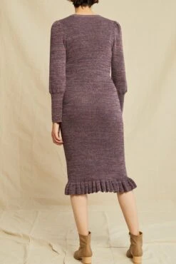 Alaya Organic Cotton Sweater Dress - Azure Melange -Deals Zesty Vex Store 0658 Alaya Azure Melange 3965 web b0151a21 e2e4 47a4 94e7 84c637c9a632