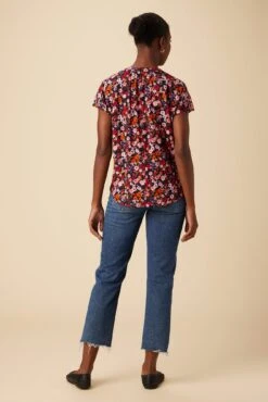 Renata Ecovero Blouse - Villa Floral -Deals Zesty Vex Store 06 607 Renata Ecovera Viscose Villa Floral 3