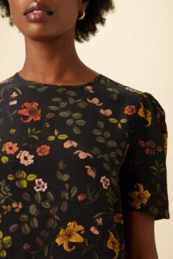 Darla Washable Silk Dress - Saint Germain Floral -Deals Zesty Vex Store 0703 Darla St Germain Floral 4