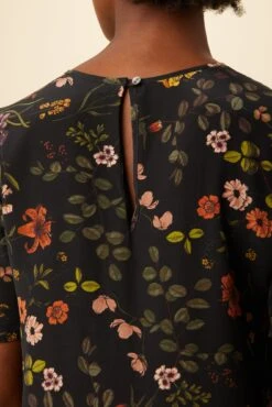 Darla Washable Silk Dress - Saint Germain Floral -Deals Zesty Vex Store 0703 Darla St Germain Floral 5