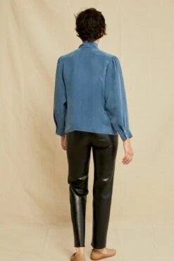 Olivet Cottonseed Cupro Blouse - Azure -Deals Zesty Vex Store 0710 Olivet Cottonseed Cupro Azure 1236 web 9ebe0471 a60a 49fc bfc7 066a90e2e3fe