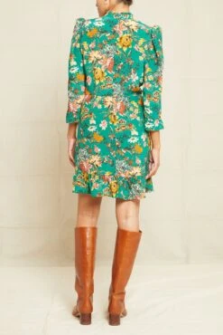 Adeline Washable Silk Dress - Rosalind Floral -Deals Zesty Vex Store 0744 Adeline Rosalind Floral 13635 web