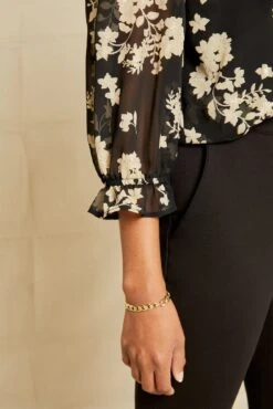 Myra Upcycled Blouse - Champagne Chiffon 15 Myra Upcycled Blouse - Champagne Chiffon -Deals Zesty Vex Store 0758 Myra Chiffon Champagne Chiffon 10028 web