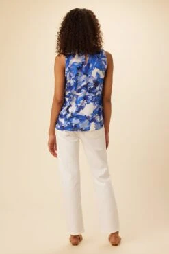 Jocelyn Viscose Crepe Blouse - Cecily Floral -Deals Zesty Vex Store 0785 Jocelyn Crepe Cecily 3