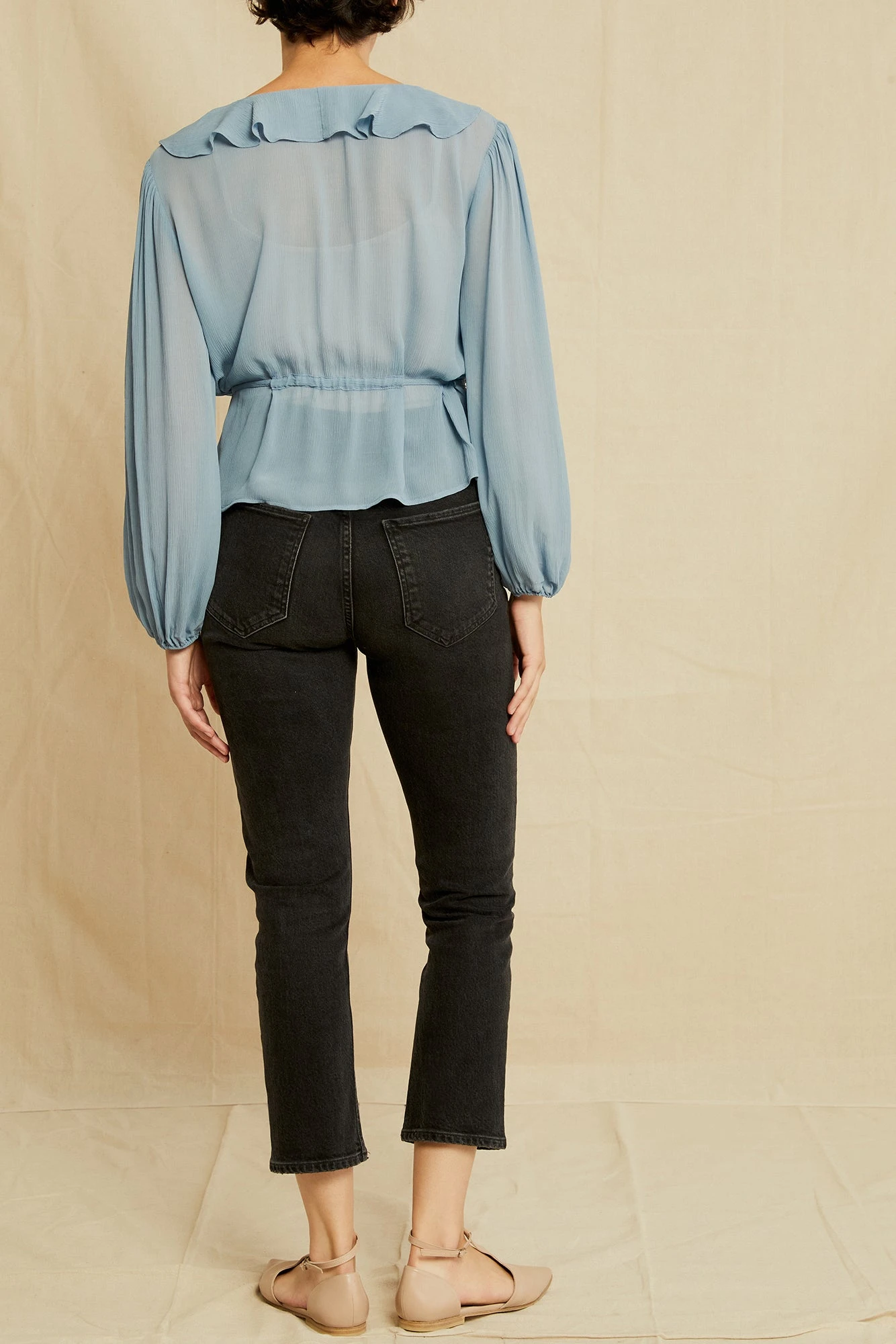 Yvonne Cupro Blouse 5 Yvonne Cupro Blouse - Image 3