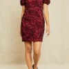 Jules Upcycled Dress - Bordeaux -Deals Zesty Vex Store 1007 Jules Bordeaux Floral 12468 web 722ee95b c8a7 4f91 807a fea6719031e5