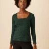 Corsica Reverie Knit Top - Forest Leopard -Deals Zesty Vex Store 10093 Corsica Reverie Forest Leopard 1