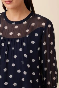 Melody Chiffon Blouse - Phillipa -Deals Zesty Vex Store 10107 Melody Phillipa Ditsy 4