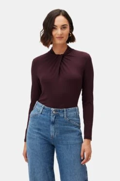 Wren Dream Knit Top - Vineyard