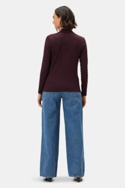 Wren Dream Knit Top - Vineyard -Deals Zesty Vex Store 10130 Wren Vineyard 3