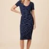 Juniper Paris Rib Dress - Pippa Stripe 2 Juniper Paris Rib Dress - Pippa Stripe -Deals Zesty Vex Store 10142 Juniper Pipa Stripe 1