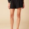 Larisa Tencel Twill Short - Black 1 Larisa Tencel Twill Short - Black -Deals Zesty Vex Store 10159 Larisa Short Black 1