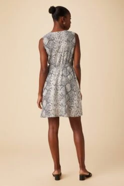 Ivy Washable Silk Dress - Serpentine -Deals Zesty Vex Store 10165 Ivy Serpentine 3