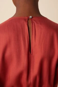 Fantasia Tencel Jumpsuit - Red Clay -Deals Zesty Vex Store 10166 Fantasia Tencel Red Clay 5