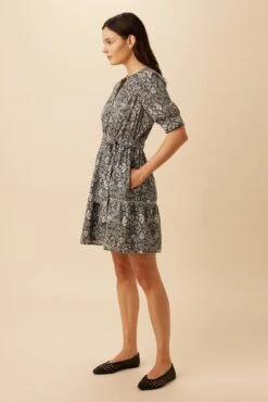 Malta Organic Cotton Dress - Nina Black 7 Malta Organic Cotton Dress - Nina Black -Deals Zesty Vex Store 10182 Malta Cotton Nina Black 2