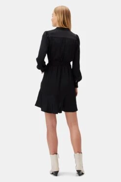 Malta Dress - Black -Deals Zesty Vex Store 10269 Malta Pin Tuck Black 3