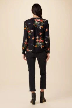 Kaya Ecovero Blouse - Treviso Orange -Deals Zesty Vex Store 1068 Kaya Viscose Treviso Orange 3